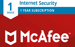 McAfee Internet Security 1 Device