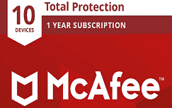 McAfee Total Protection 10 Devices