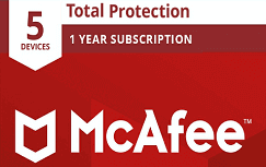 McAfee Total Protection 5 Devices